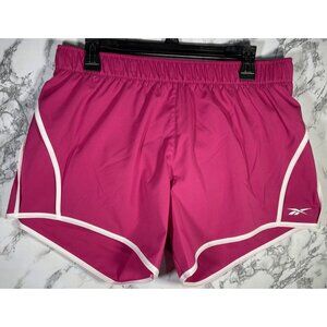 Reebok Womens ID Train Woven Short Pink Sz Large